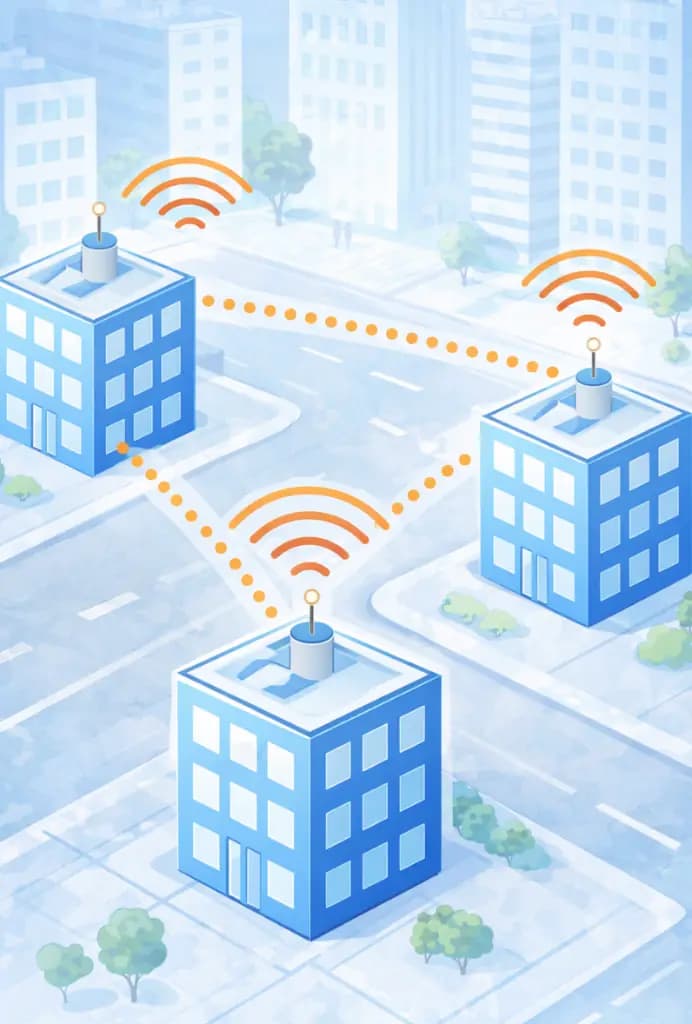 Edge POPs interconnected across a metro area