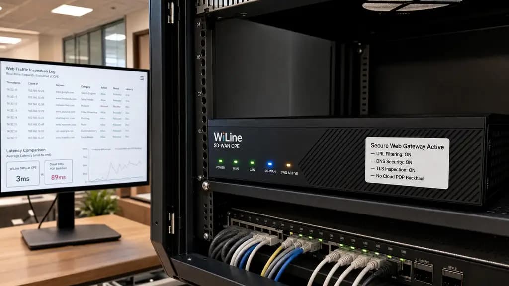 Edge filtering at the managed CPE